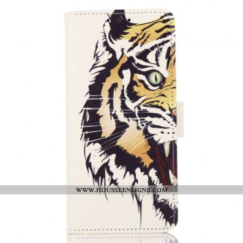 Housse Samsung Galaxy M53 5G Tigre Féroce