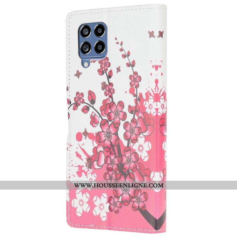 Housse Samsung Galaxy M53 5G Tropical Flowers