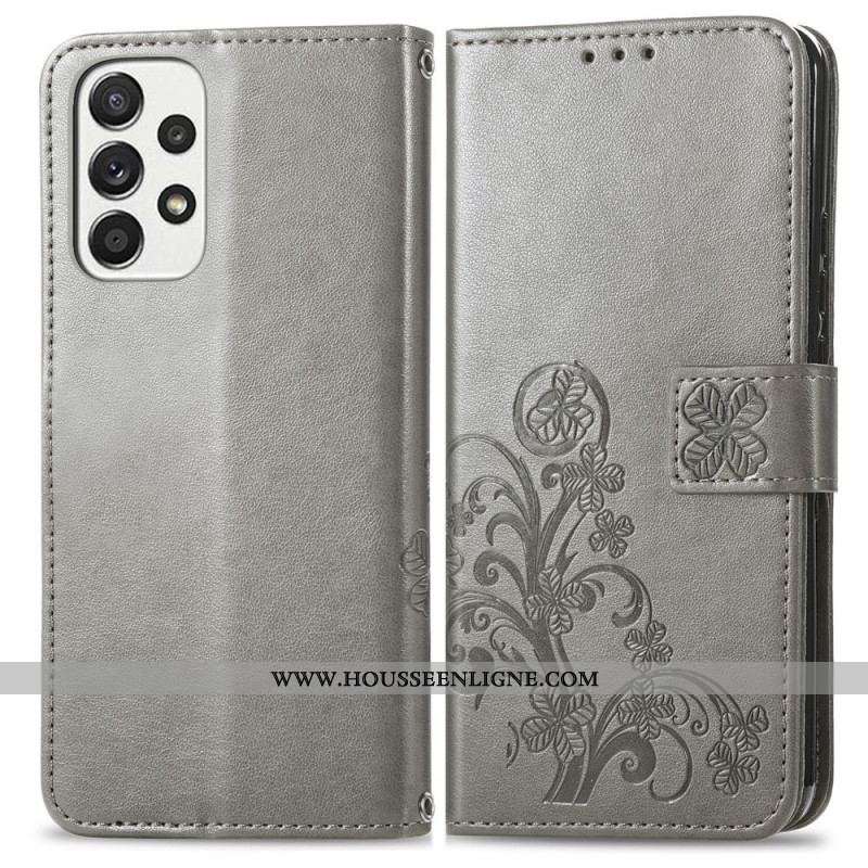 Housse Samsung Galaxy M53 5G Trèfle Quatre Feuilles