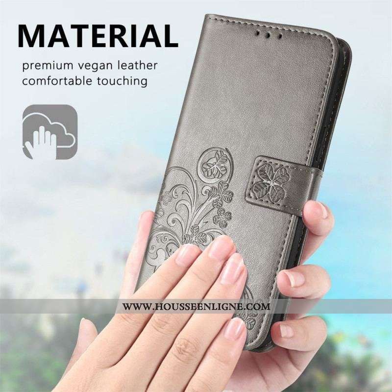 Housse Samsung Galaxy M53 5G Trèfle Quatre Feuilles