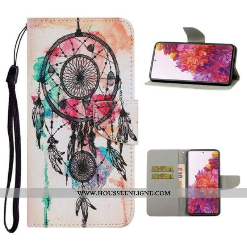 Housse Samsung Galaxy S20 FE Aquarelle Attrape Rêves