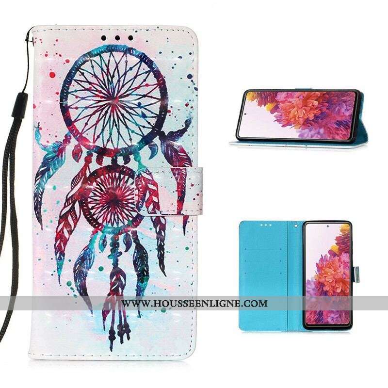 Housse Samsung Galaxy S20 FE Attrape Rêves Aquarelle