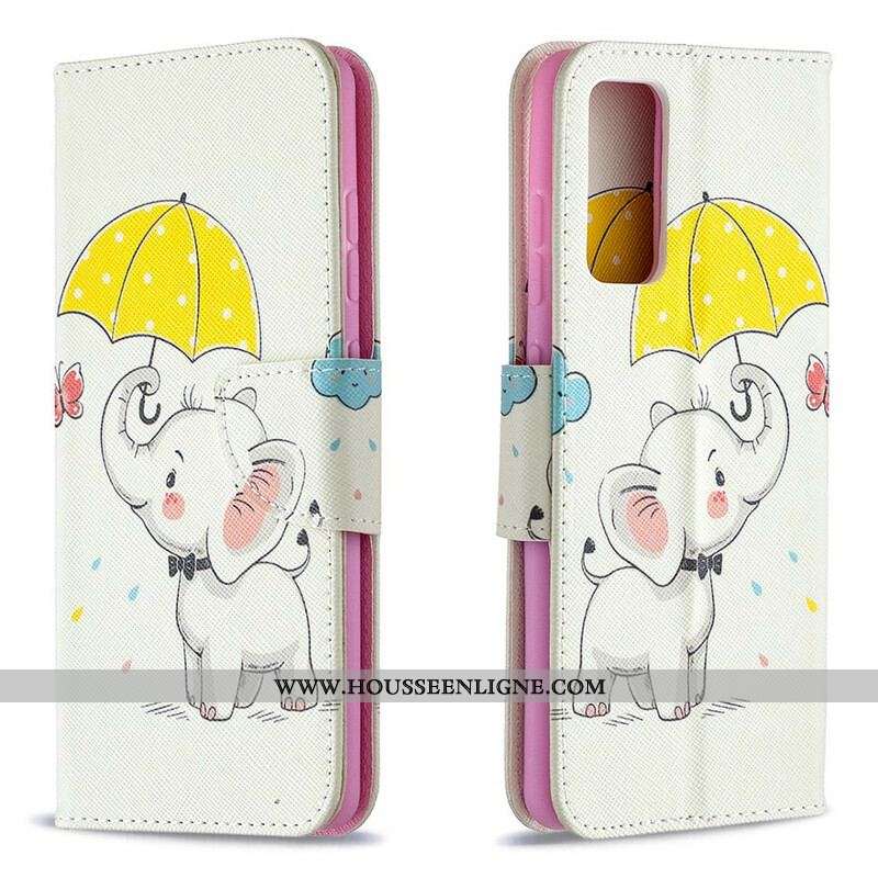 Housse Samsung Galaxy S20 FE Bébé Éléphant