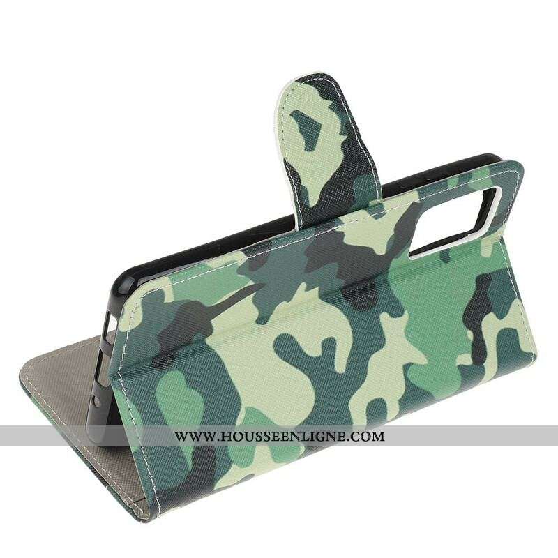 Housse Samsung Galaxy S20 FE Camouflage Militaire