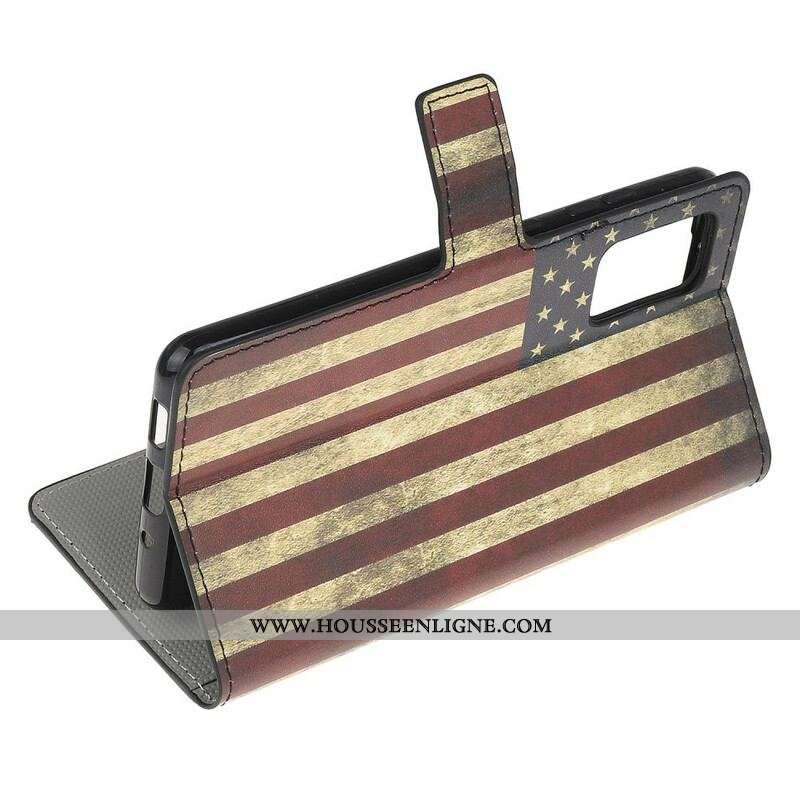 Housse Samsung Galaxy S20 FE Drapeau Américain