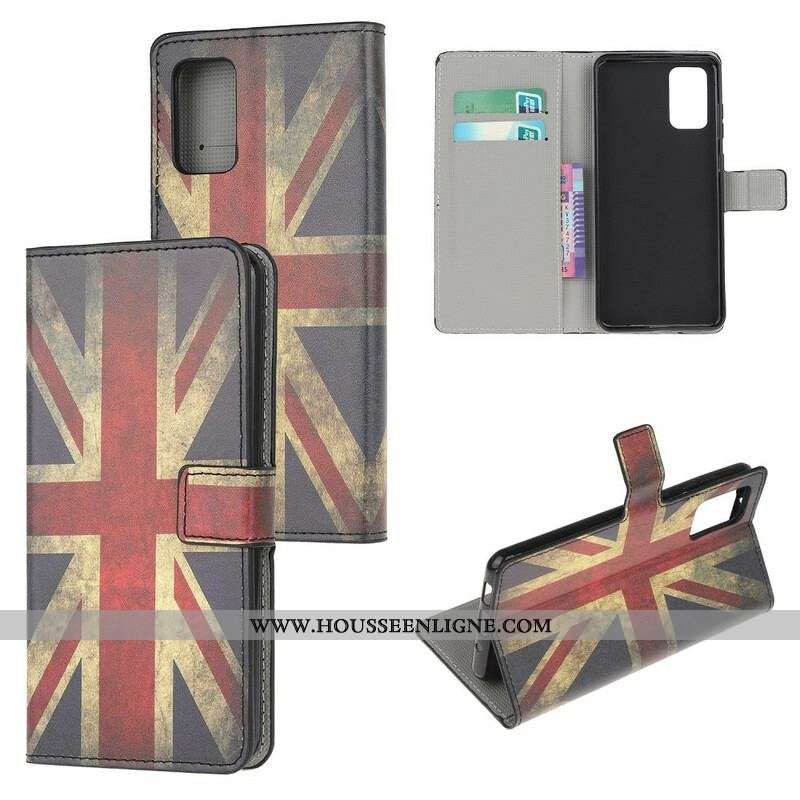 Housse Samsung Galaxy S20 FE Drapeau Angleterre