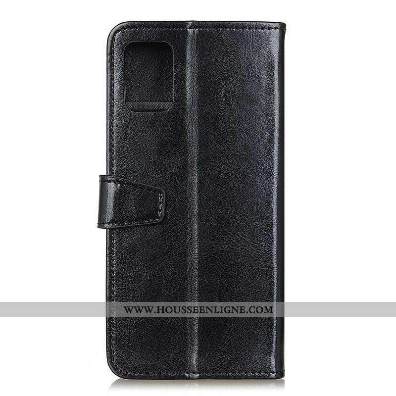 Housse  Samsung Galaxy S20 FE Effet Cuir Brillant Simple