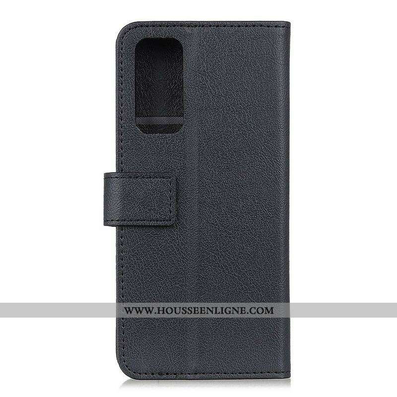 Housse Samsung Galaxy S20 FE Effet Cuir Classique
