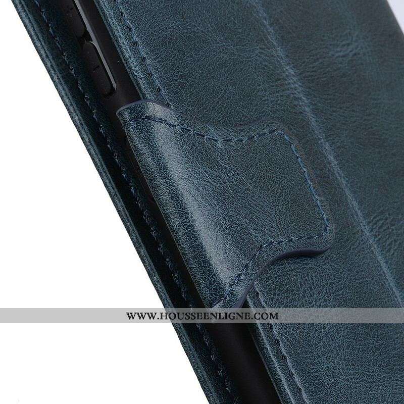 Housse Samsung Galaxy S20 FE Effet Cuir Fermoir Réversible