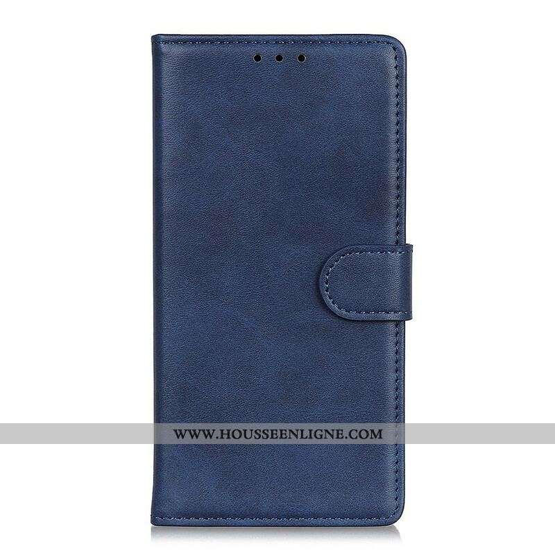 Housse Samsung Galaxy S20 FE Effet Cuir Mat Rétro