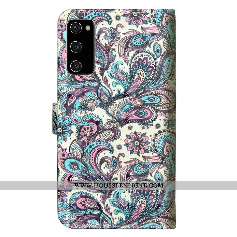 Housse Samsung Galaxy S20 FE Fleurs Motifs