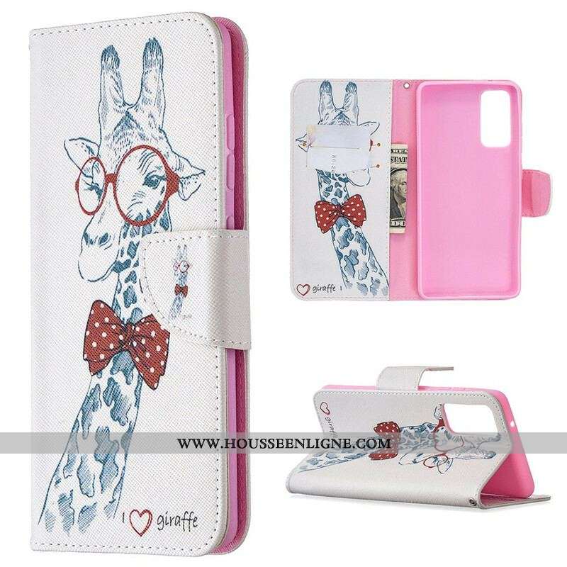 Housse Samsung Galaxy S20 FE Girafe Intello