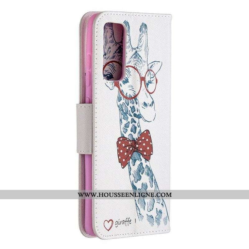 Housse Samsung Galaxy S20 FE Girafe Intello