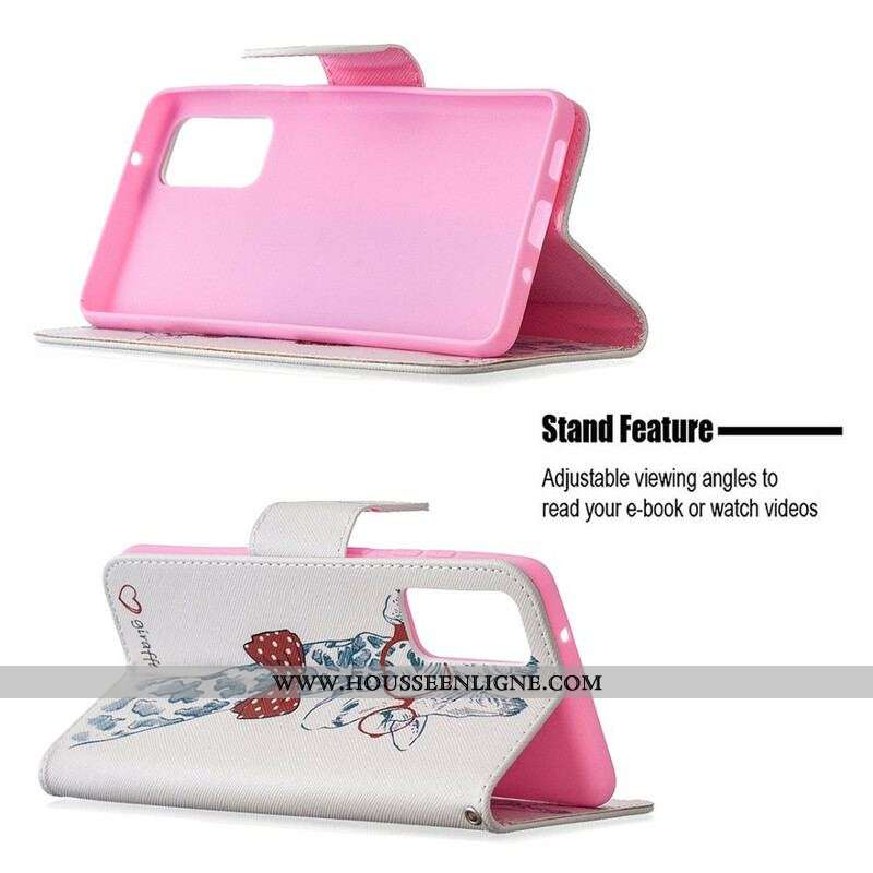 Housse Samsung Galaxy S20 FE Girafe Intello