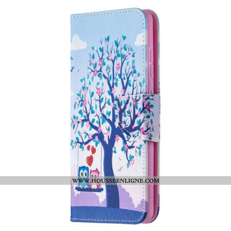 Housse Samsung Galaxy S20 FE Hiboux Sur La Balançoire