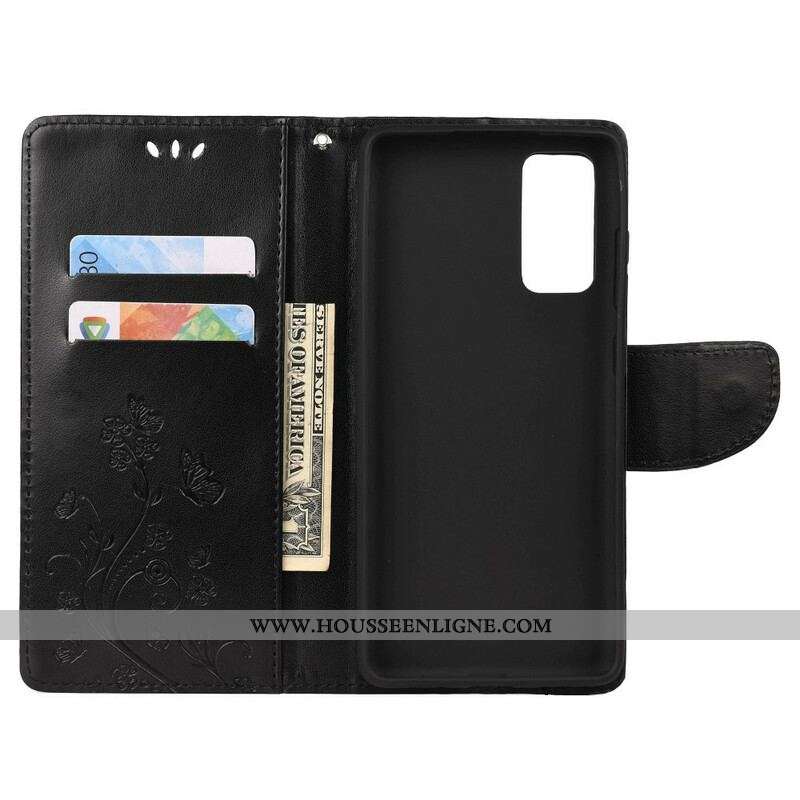Housse Samsung Galaxy S20 FE Impression Papillons