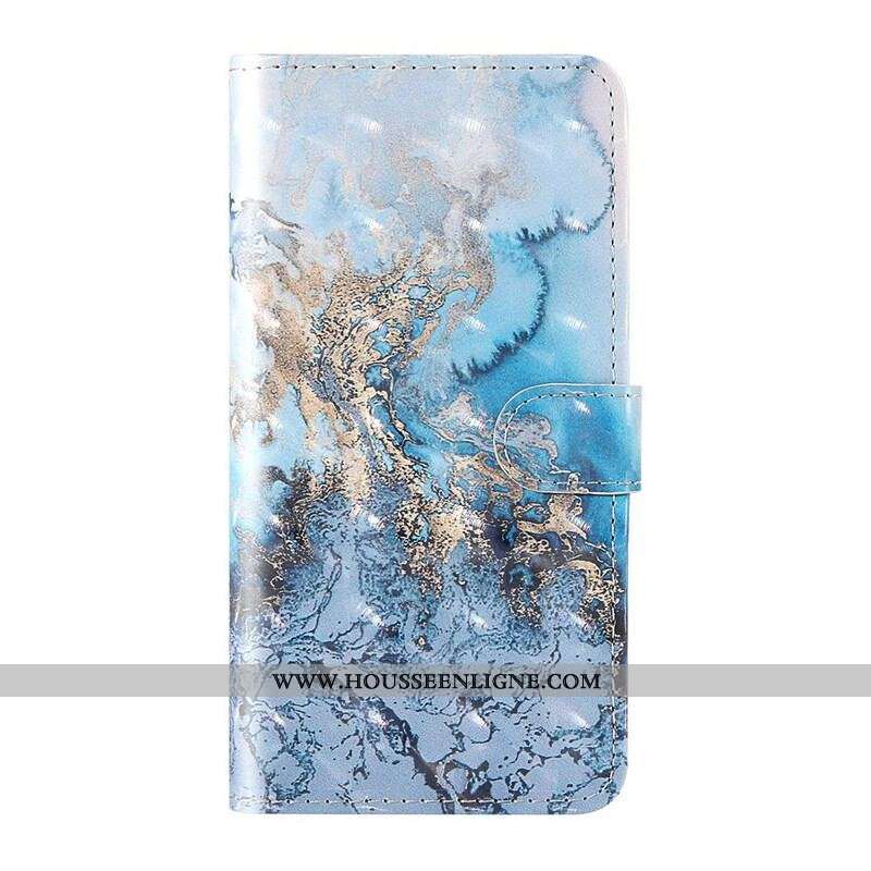 Housse Samsung Galaxy S20 FE Light Spot Marbre Design avec Lanière
