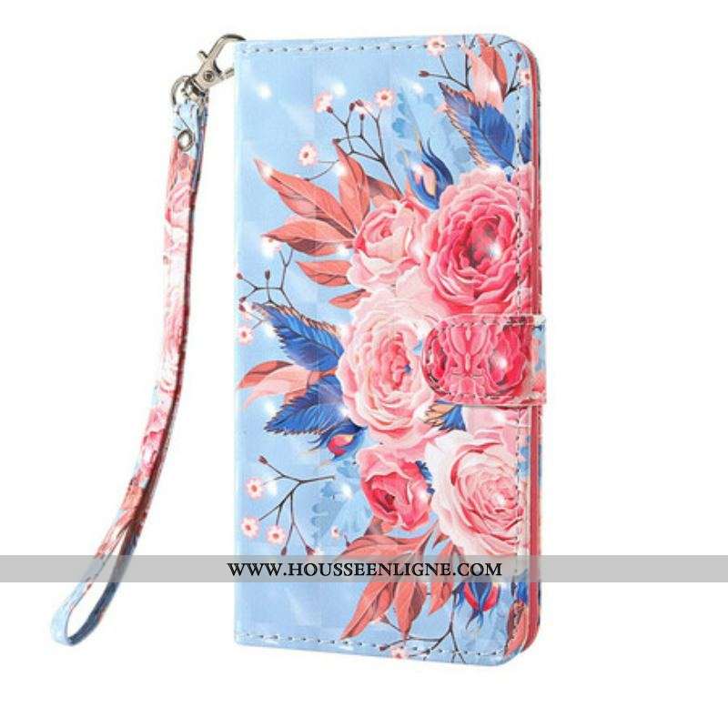 Housse Samsung Galaxy S20 FE Light Spot Romantique avec Lanière