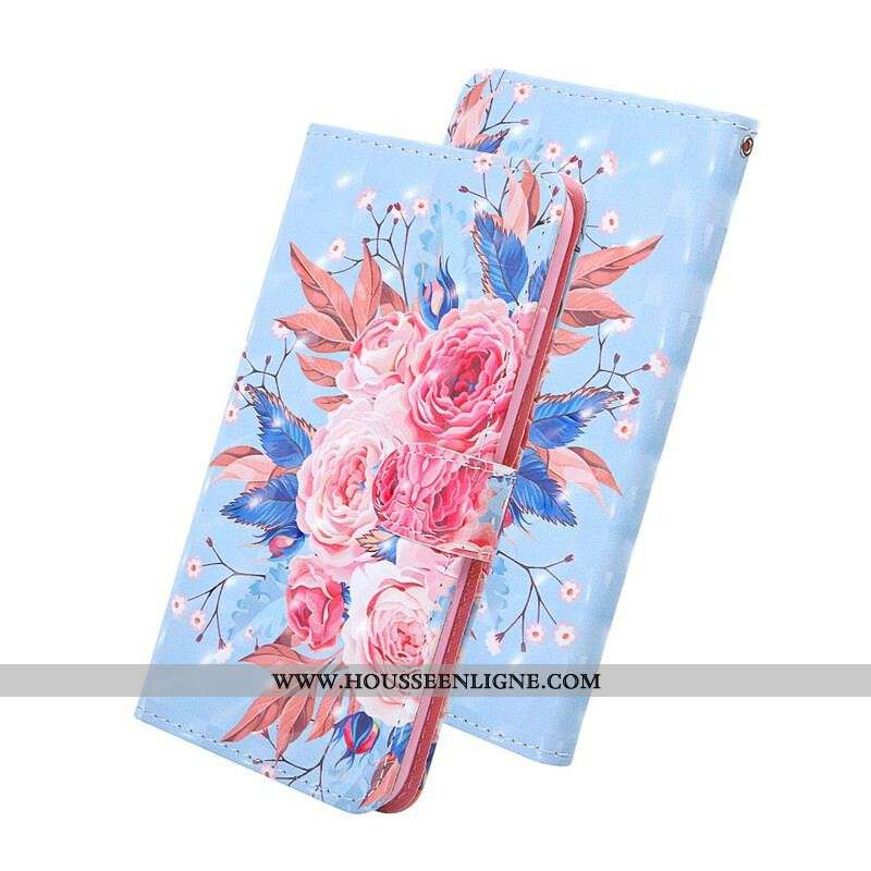 Housse Samsung Galaxy S20 FE Light Spot Romantique avec Lanière