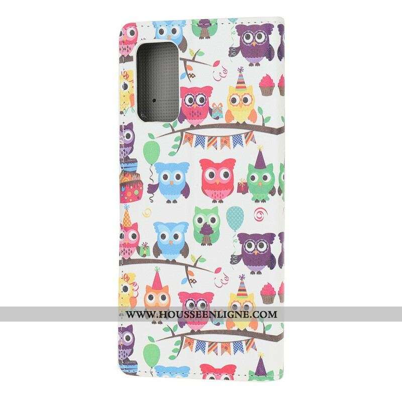 Housse Samsung Galaxy S20 FE Multiples Hiboux