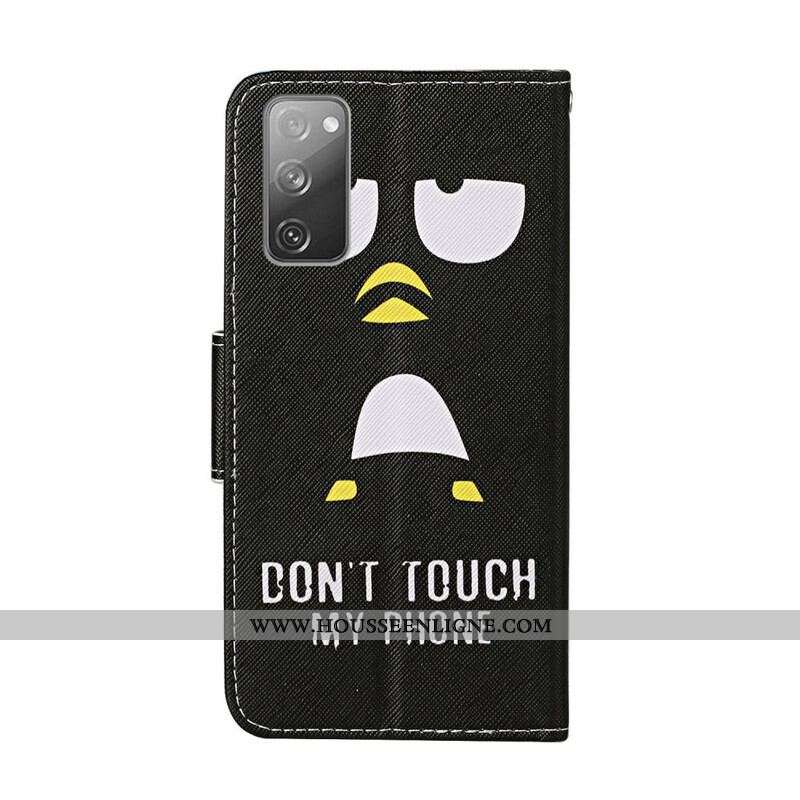 Housse Samsung Galaxy S20 FE New Don't Touch my Phone