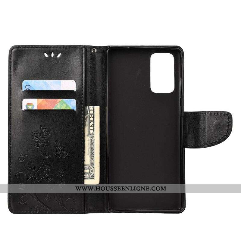 Housse Samsung Galaxy S20 FE Papillons Enchanteurs