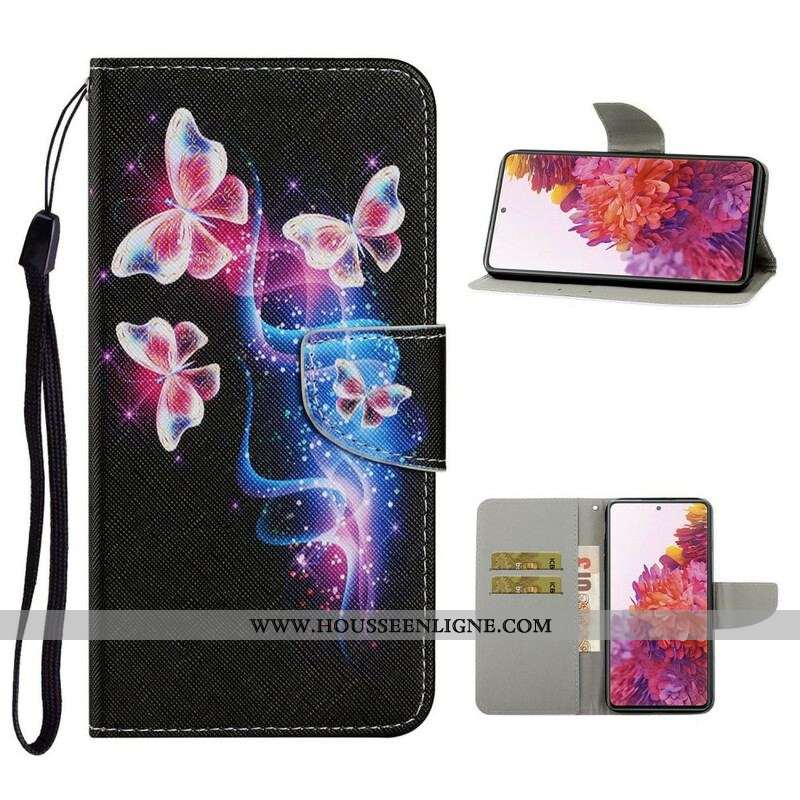 Housse Samsung Galaxy S20 FE Papillons Magiques