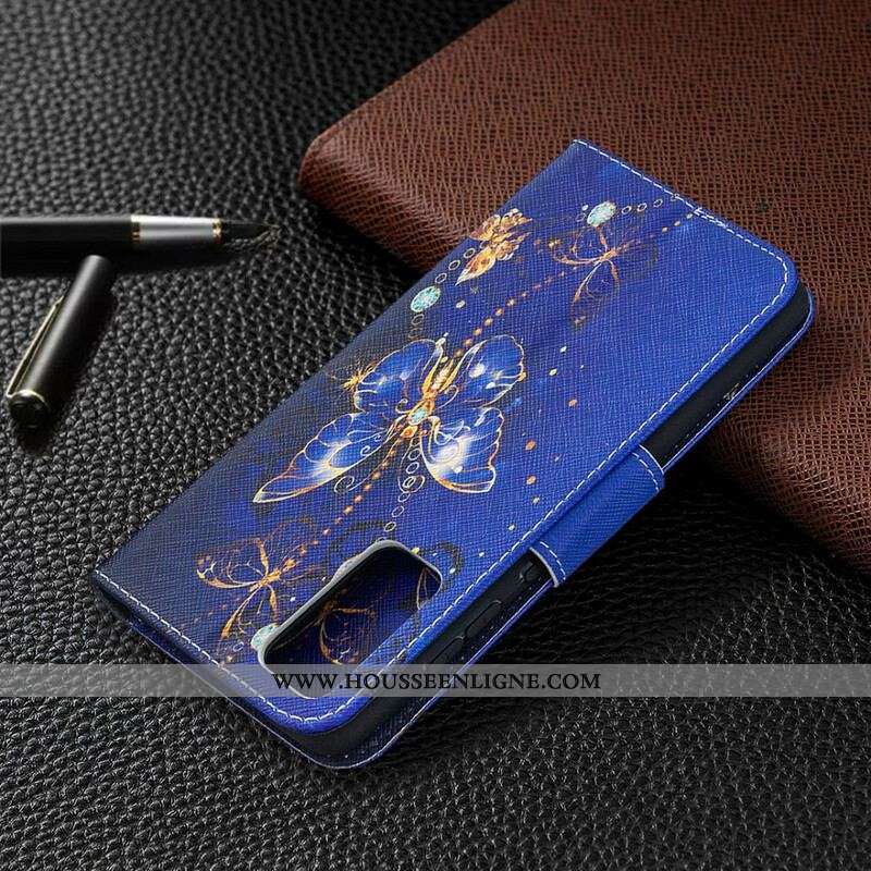 Housse Samsung Galaxy S20 FE Papillons Rois