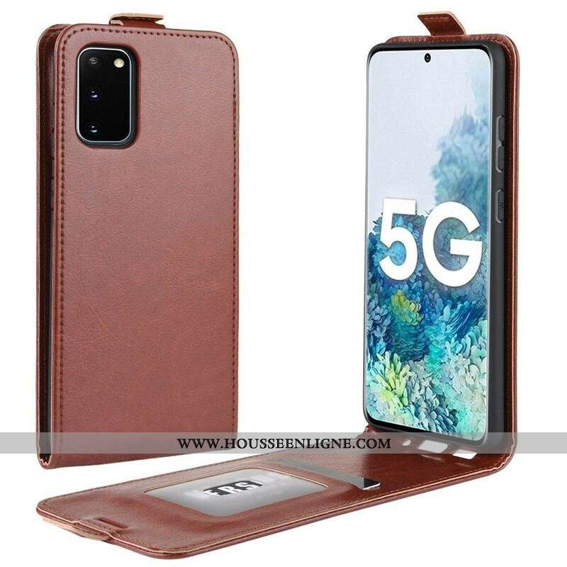 Housse Samsung Galaxy S20 FE Rabattable Effet Cuir