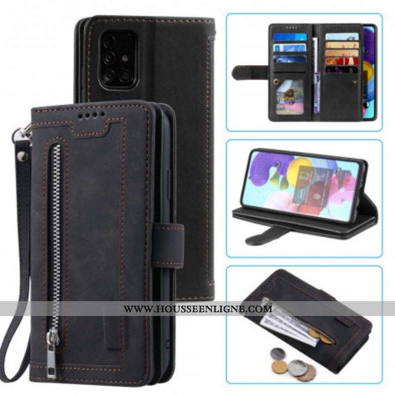 Housse Samsung Galaxy S20 FE Simili Cuir Bicolore Contours Renforcés
