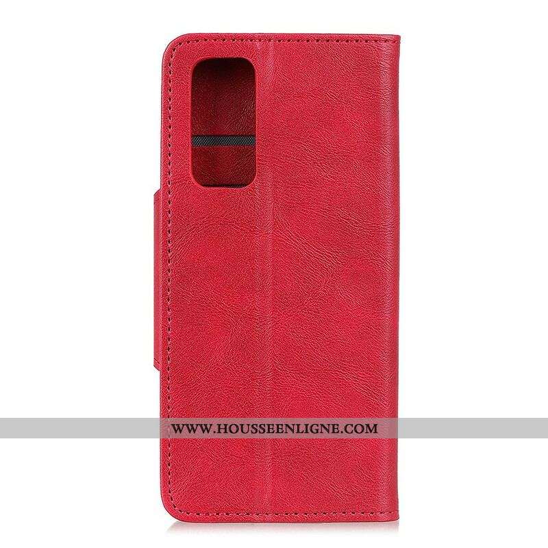 Housse Samsung Galaxy S20 FE Simili Cuir Bouton