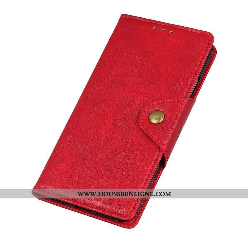 Housse Samsung Galaxy S20 FE Simili Cuir Bouton