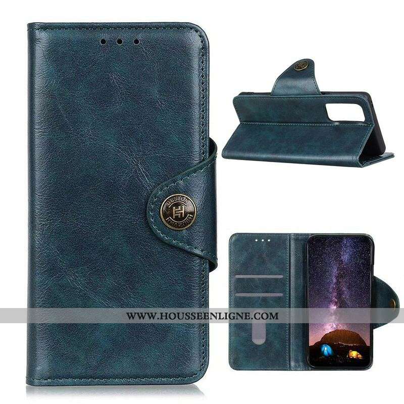 Housse Samsung Galaxy S20 FE Simili Cuir Brillant KHAZNEH