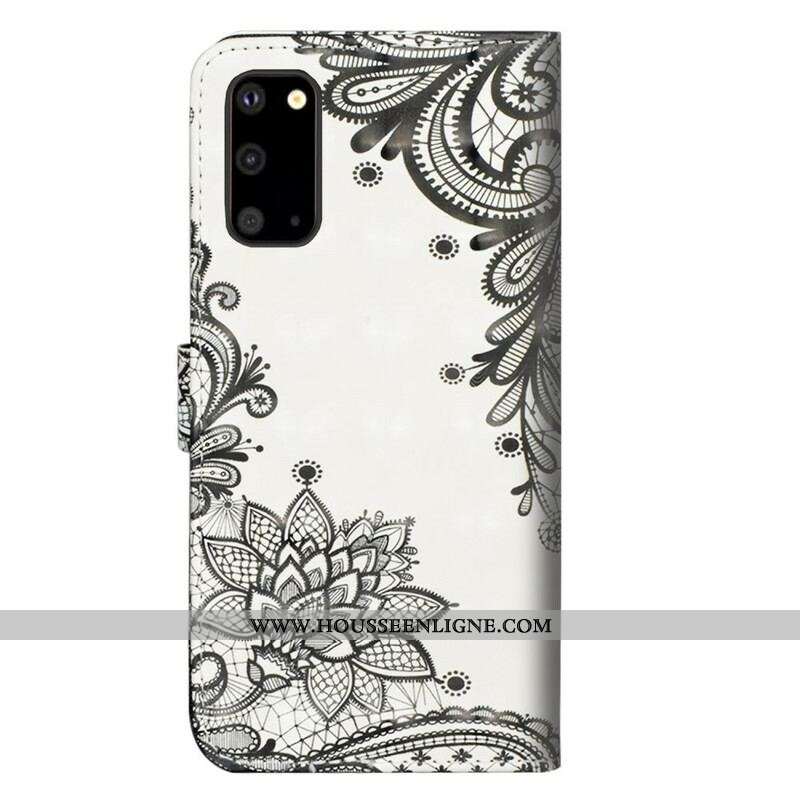 Housse Samsung Galaxy S20 Plus / S20 Plus 5G Chic Dentelle