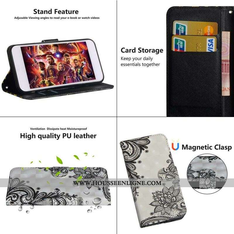 Housse Samsung Galaxy S20 Plus / S20 Plus 5G Chic Dentelle