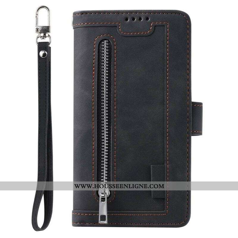 Housse Samsung Galaxy S20 Plus / S20 Plus 5G Contours Renforcés Poche Zippée
