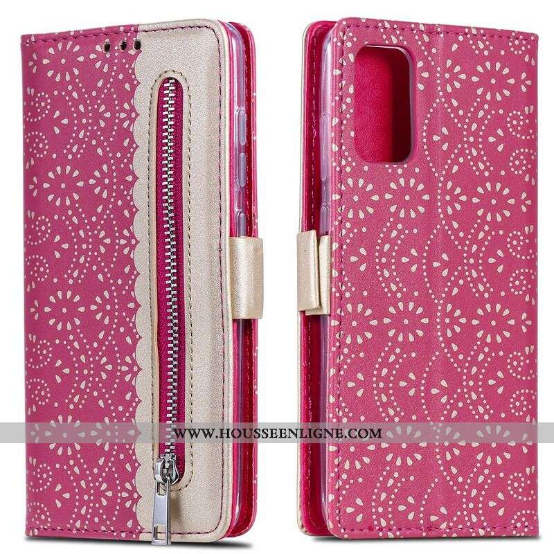 Housse Samsung Galaxy S20 Plus / S20 Plus 5G Dentelle Porte-Monnaie