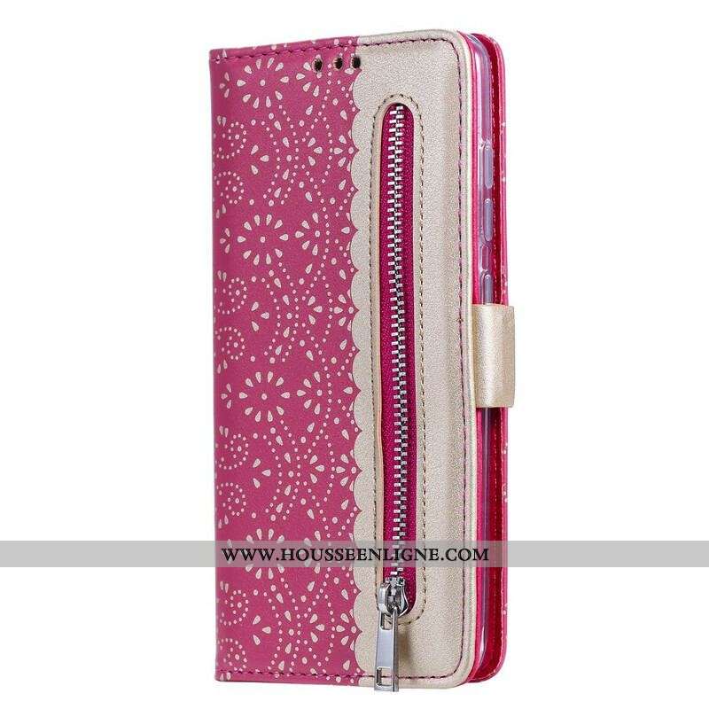 Housse Samsung Galaxy S20 Plus / S20 Plus 5G Dentelle Porte-Monnaie