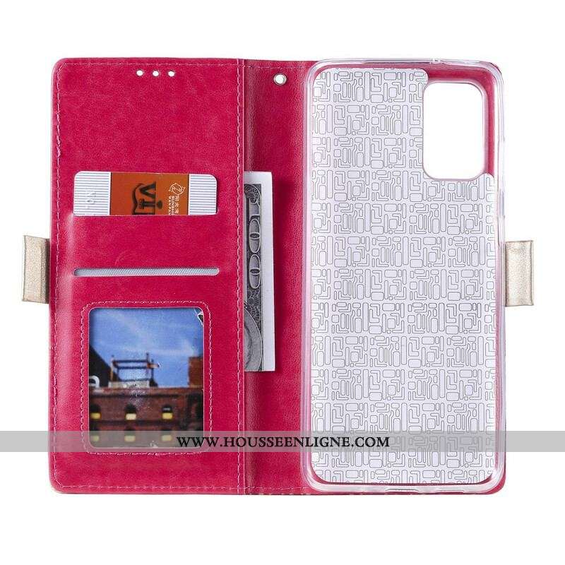 Housse Samsung Galaxy S20 Plus / S20 Plus 5G Dentelle Porte-Monnaie