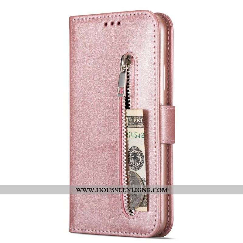 Housse Samsung Galaxy S20 Plus / S20 Plus 5G Effet Cuir Porte-Monnaie