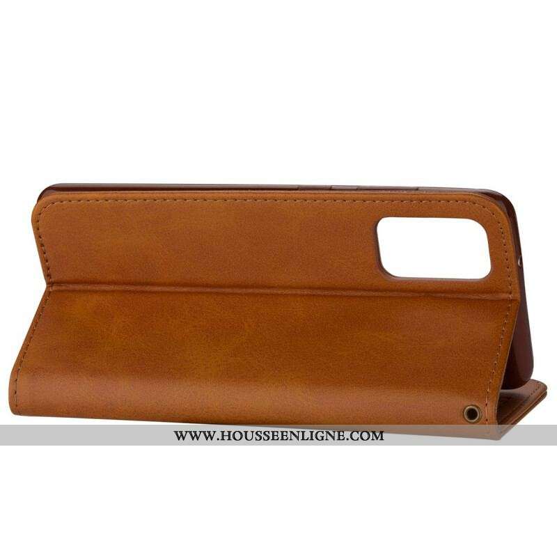 Housse Samsung Galaxy S20 Plus / S20 Plus 5G Effet Cuir Porte-Monnaie