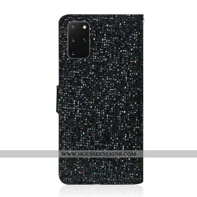 Housse Samsung Galaxy S20 Plus / S20 Plus 5G Paillettes S Design