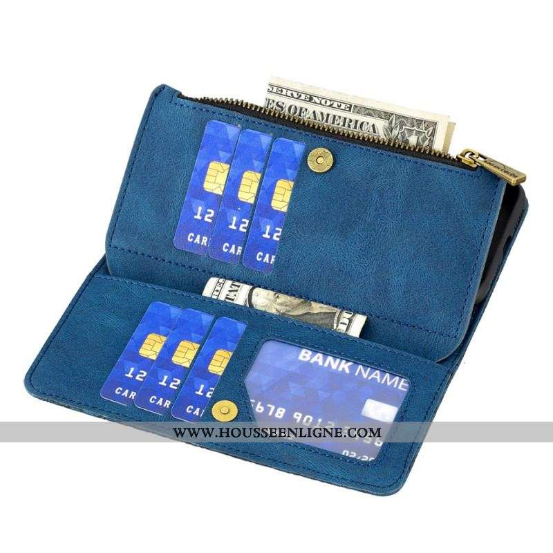 Housse Samsung Galaxy S20 Plus / S20 Plus 5G Papillon Poche Zippée