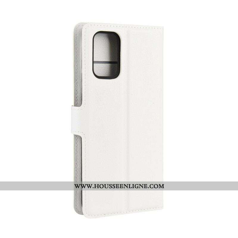 Housse Samsung Galaxy S20 Plus / S20 Plus 5G Simili Cuir Litchi Classique
