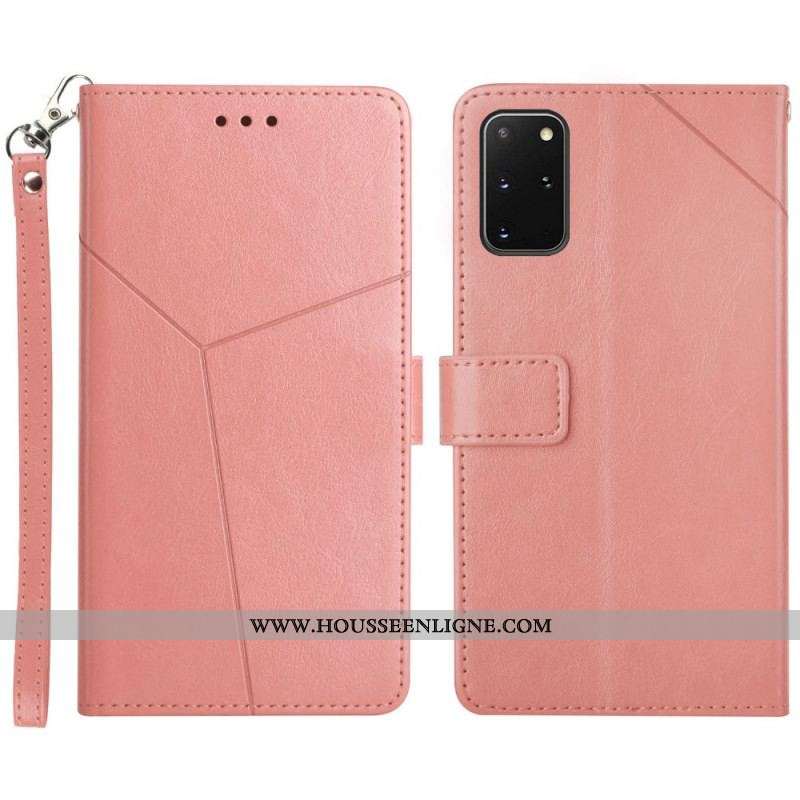 Housse Samsung Galaxy S20 Plus / S20 Plus 5G Style Cuir Géo Y Design