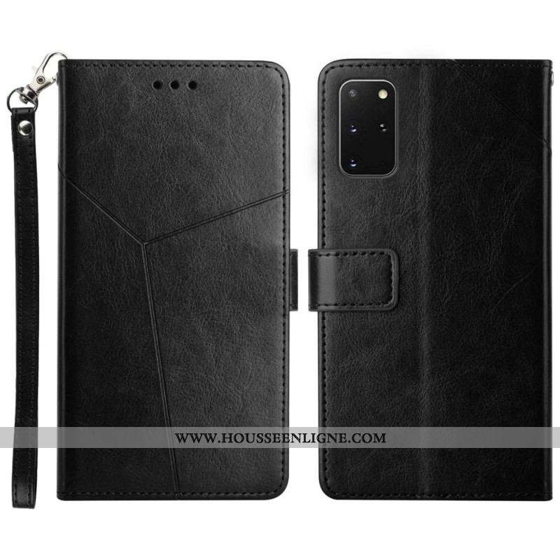 Housse Samsung Galaxy S20 Plus / S20 Plus 5G Style Cuir Géo Y Design