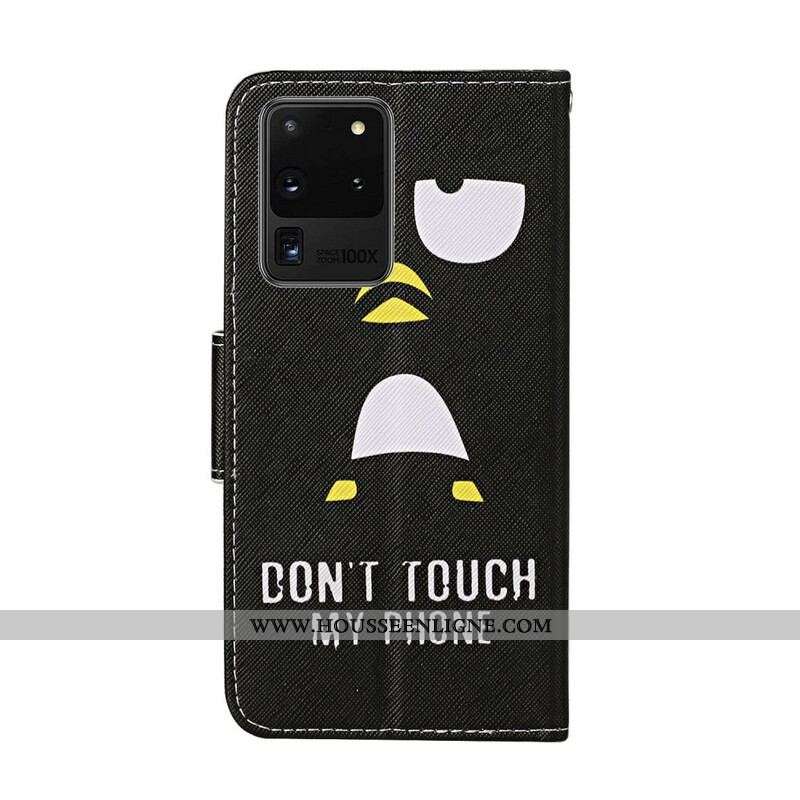 Housse Samsung Galaxy S20 Ultra New Don't Touch my Phone