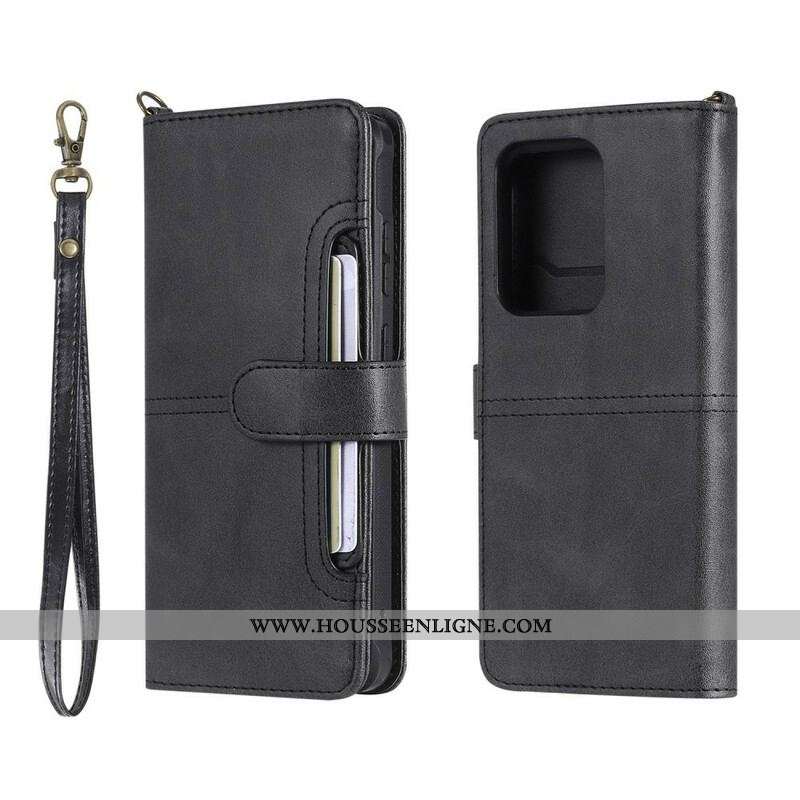 Housse Samsung Galaxy S20 Ultra Porte-Cartes Intégré Extérieur