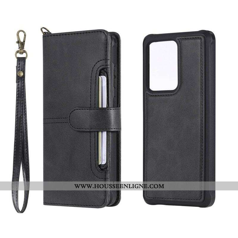 Housse Samsung Galaxy S20 Ultra Porte-Cartes Intégré Extérieur