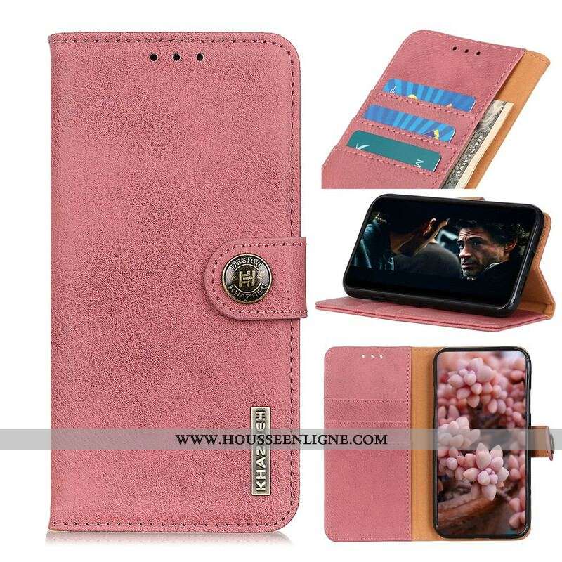 Housse Samsung Galaxy S20 Ultra Simili Cuir KHAZNEH